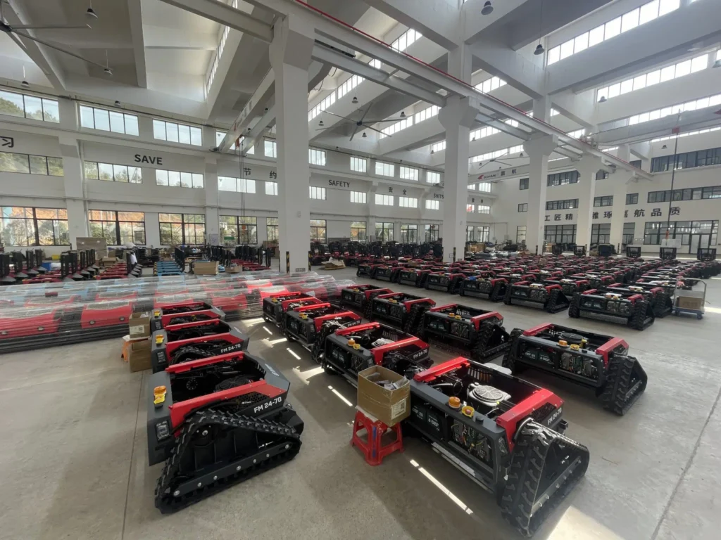 Unmatched Efficiency with KOHAM Remote-Controlled Lawn Mowers