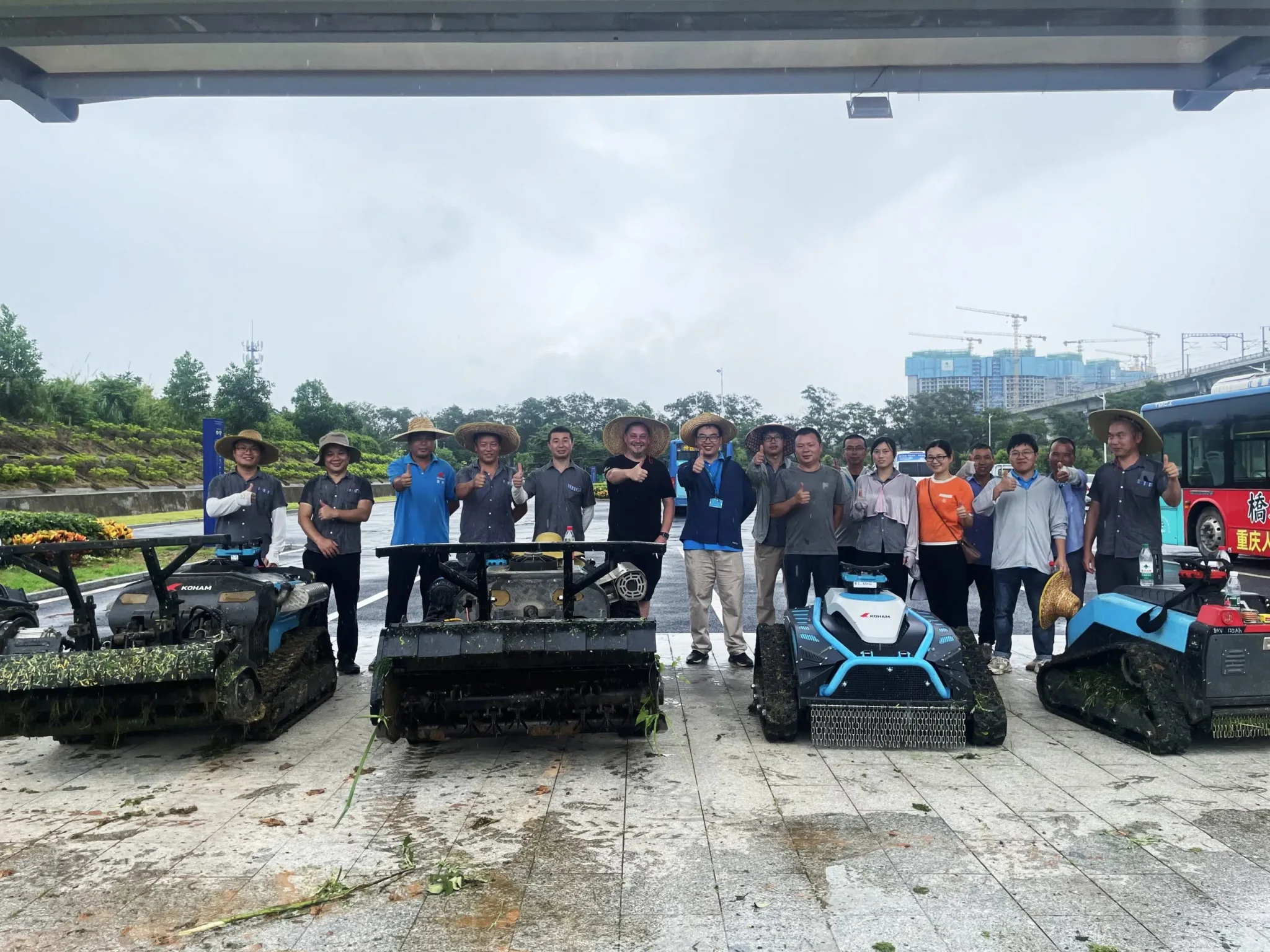 koham electric mowers