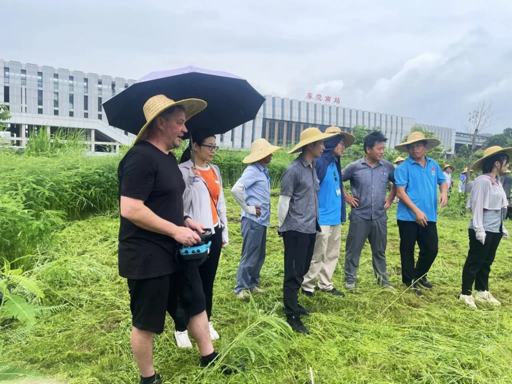 Customer Test the Smart RC Lawn Mower